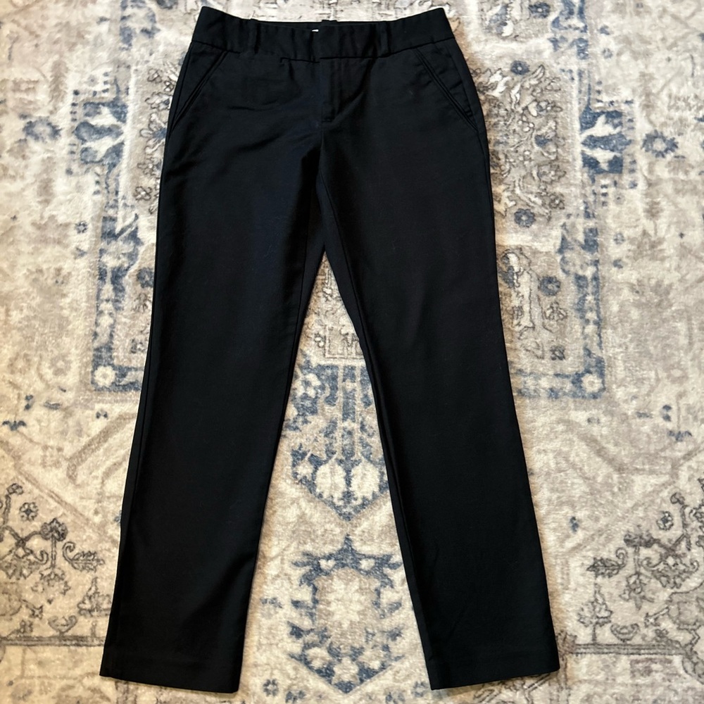 Calvin Klein Black Straight-Leg Pants